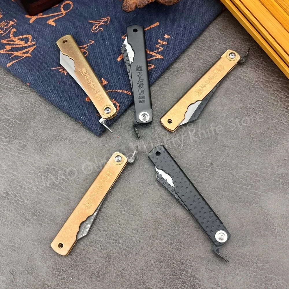 Woodworking In Japanese - Mały japoński nóż składany Higonokami, nóż
