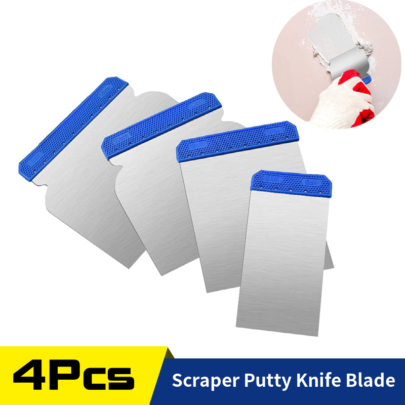 Drawknife Blade - 4 sztuk/zestaw skrobak szpachla ostrze narzędzia
